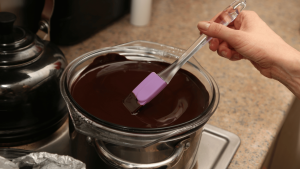 What is the melting temperature of chocolate