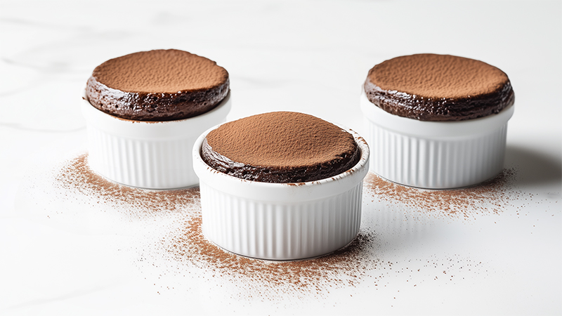 Chocolate soufflé 2