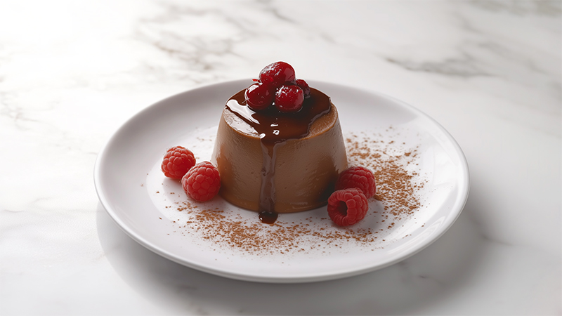Chocolate Panna Cotta 24