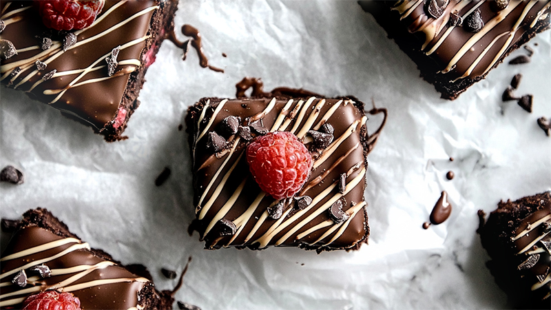 Raspberry Bounty Bars 21