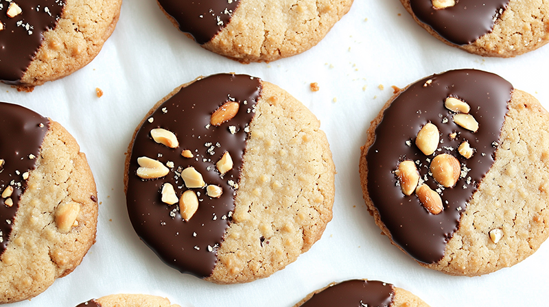 Peanut Chocolate Cookies 6
