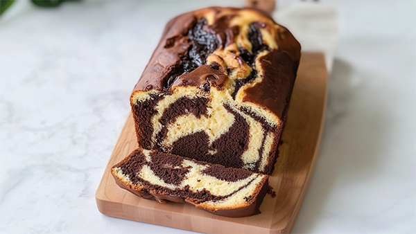 Swirled Marble Cake 8