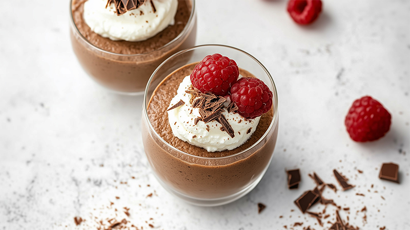 Chocolate mousse 30